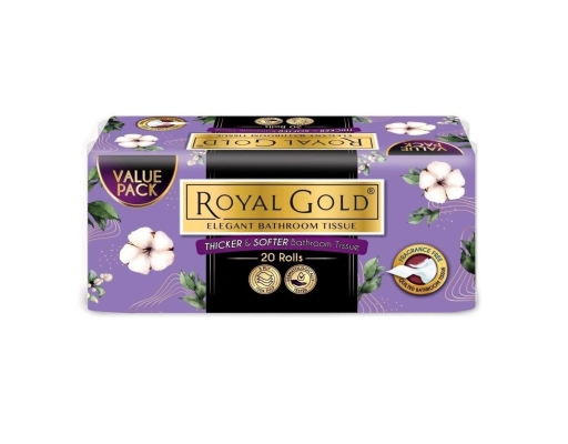 Toilet Roll Royal Gold image 0