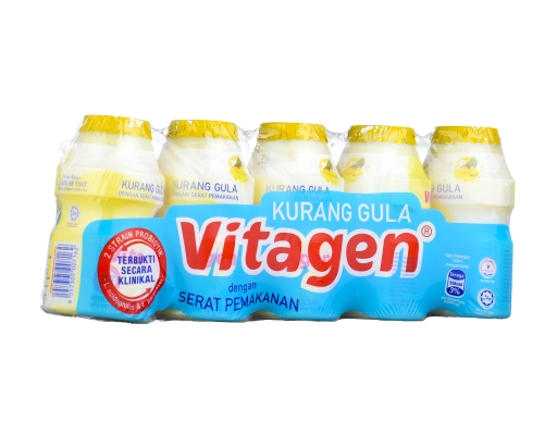 Cultured Milk Less Sugar Pineapple Vitagen image 1