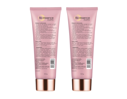 Bio-Gold Rose Gold Gel Cleanser Twin Pack Bio -Essence image 1