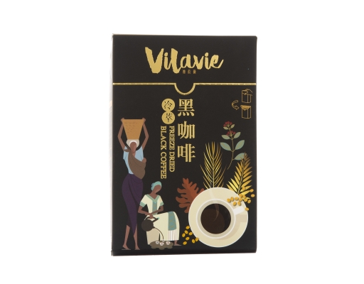 Freeze Dried Black Coffee No Sugar Vilavie image 0