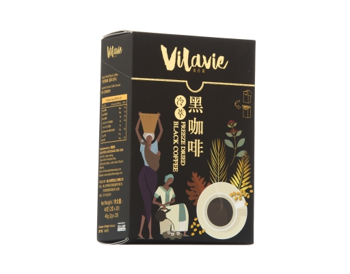 Freeze Dried Black Coffee No Sugar Vilavie image 1