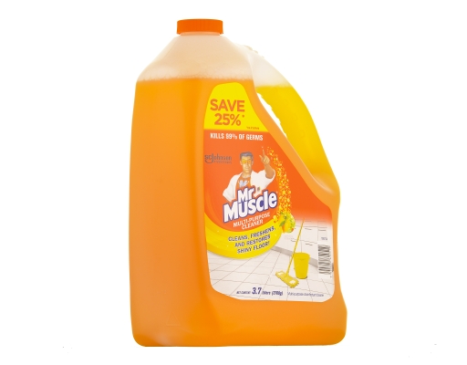 Mr. Muscle Multipurpose Cleaner, 3.7L - Lemon Fresh