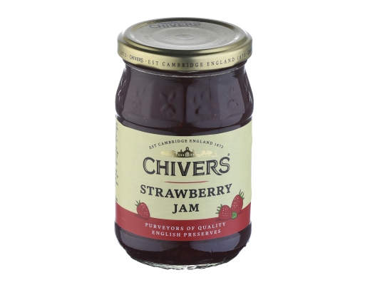 Chivers Strawberry Jam, 340g - Quality Preserves