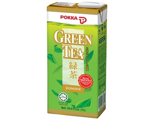Jasmine Green Tea Pokka image 0