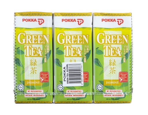 Jasmine Green Tea Pokka image 0
