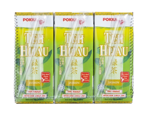 Jasmine Green Tea Pokka image 1