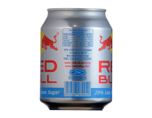 Less Sugar Can Red Bull image 2