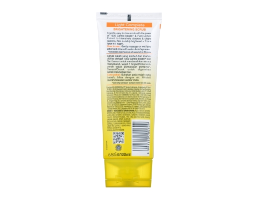 Light Brightening Scrub Wash Garnier image 2