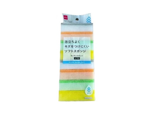 Kitchen Sponge Soft Mix Daiso image 0