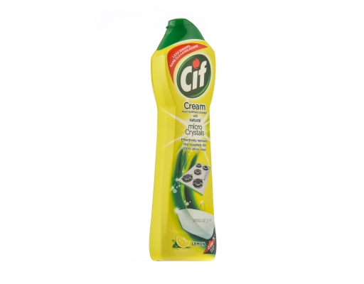 Cif Cream Cleaner Lemon 660ml - Stubborn Dirt
