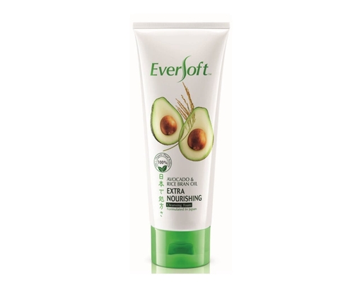 Avocado + Rice Bran Facial Cleanser Eversoft image 0