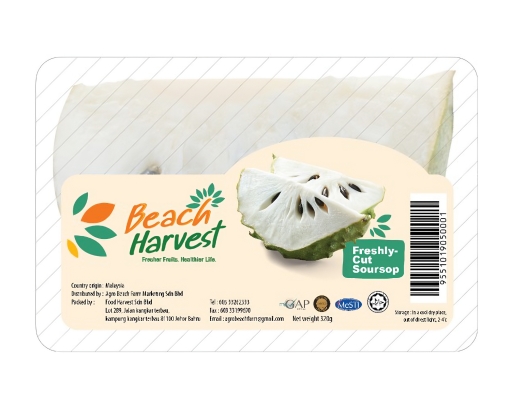 Freshly - Cut Soursop (1 Pack) Beach Harvest image 0