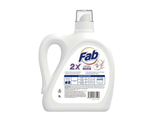Fab Liquid Detergent Lavender Bottle | myaeon2go
