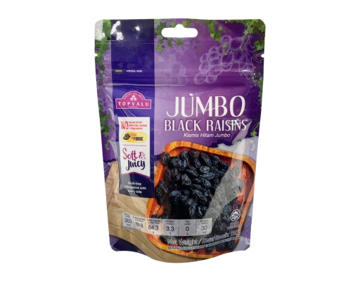 Jumbo Black Raisins TOPVALU image 0