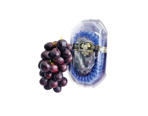 China Black Diamond Muscat Grapes, 500g - Fresh & Juicy