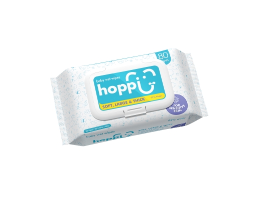 Baby Wet Wipes Hoppi image 1