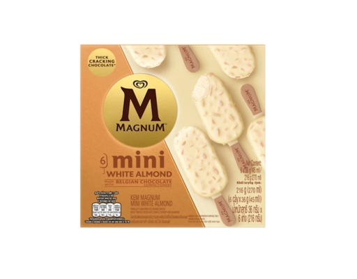 Magnum Mini White Almond Wall's image 0