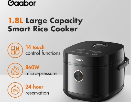 Gaabor Fuzzy Rice Cooker (RC18T-BK01A) | myaeon2go