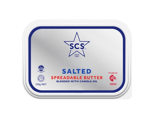 SCS Spreadable Butter, 250g - Rich & All-Purpose