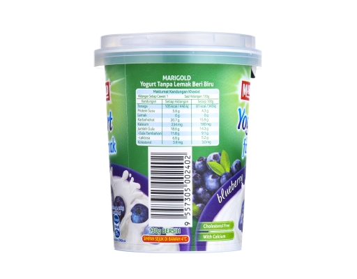 Fat Free Yogurt Blueberry Marigold image 2