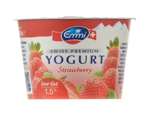 Swiss Premium Yogurt Strawberry Emmi image 0