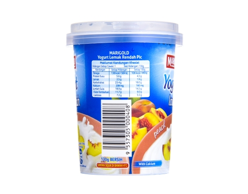Low Fat Yogurt Peach Marigold image 2