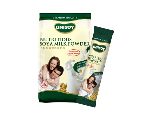 Nutritious Soya Milk Powder Less Sugar Unisoy image 0