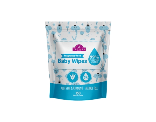 Baby Wipes Fragrance-Free Refill TOPVALU image 0