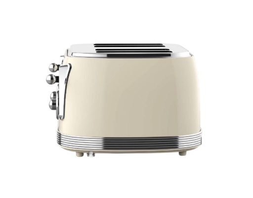 Faber Toaster 1500W (FT-V8504) Milky White - 4 Slices | myaeon2go