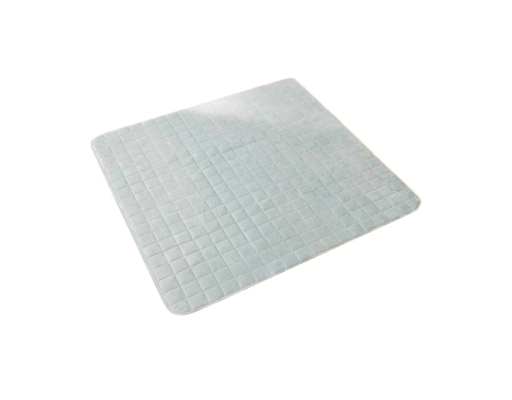 Smooth Quilted Rug Blue Green Home Coordy image 0