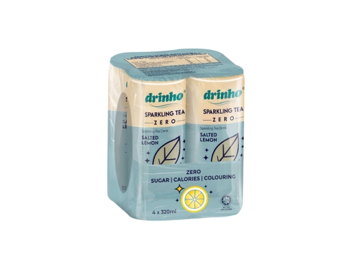 Sparkling Tea Zero Salted Lemon Drinho image 0