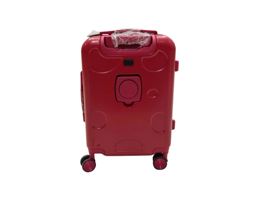 ABS PC Semi Open Luggage 20" Maroon Gallivant image 1