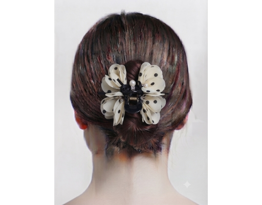 Hair Clip White IYKYK image 3