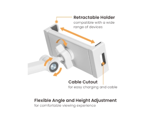 Universal Phone/Tablet Floor Stand (PAD39-04) Brateck image 2