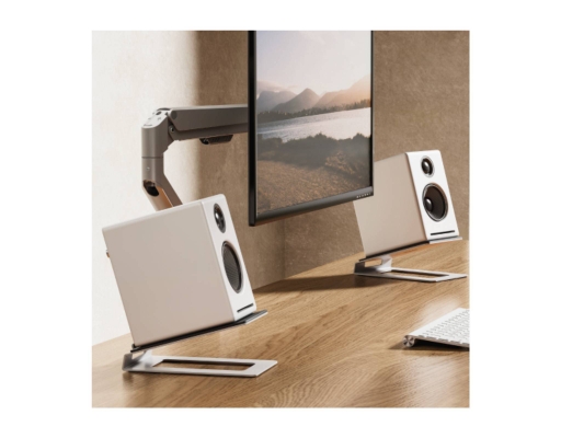 Tilt Desk Top Spk Stand (BS-74M) Pair (Medium) Brateck image 1