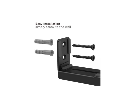 Adjust Soundbar Wall Mount Bracket (SB-67 ) Pair Brateck image 2