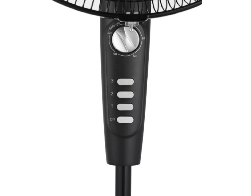 Stand Fan 16" Black With Timer (MFS162M0BPK) Midea image 1