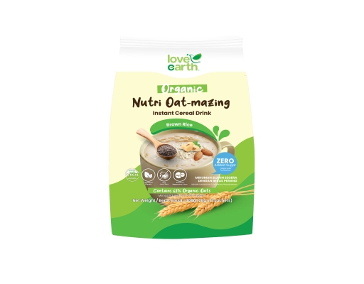 Nutri Oat-Mazing Zero Sugar Brown Rice Love Earth image 0