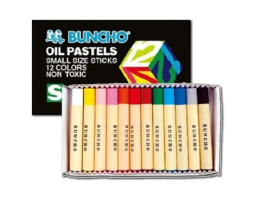 Crayon Oil Pastels (2159/12) Buncho image 0