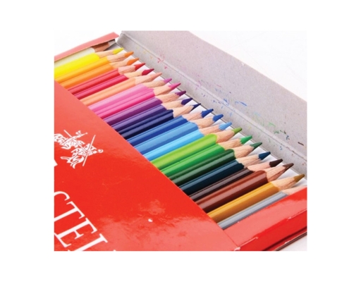 Tri-Grip Colour Pencils 24 Colour (115855) Faber-Castell image 1