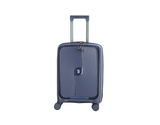 PP Luggage Front Open 20" (M7918) Dark Blue Gallivant image 0