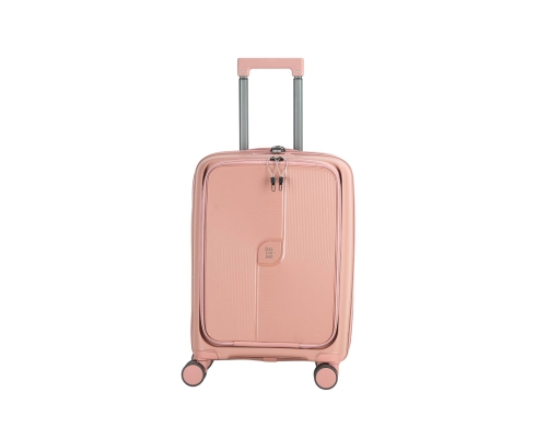 PP Luggage Front Open 20" (M7918) Rose Gold Gallivant image 0