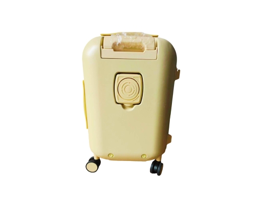 Luggage Front Open 20" (PC02R) Light Yellow Gallivant image 2
