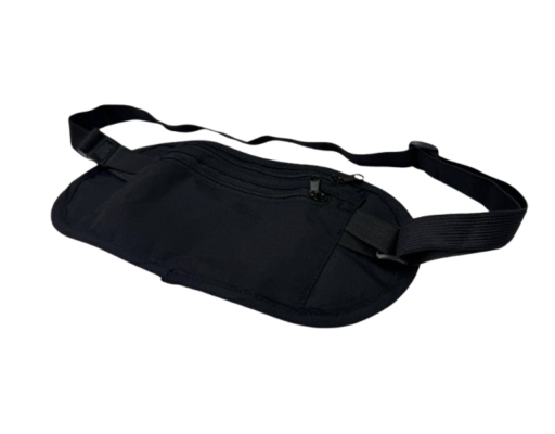 Security Waist Pouch Size S (SB001) Black Gallivant image 2