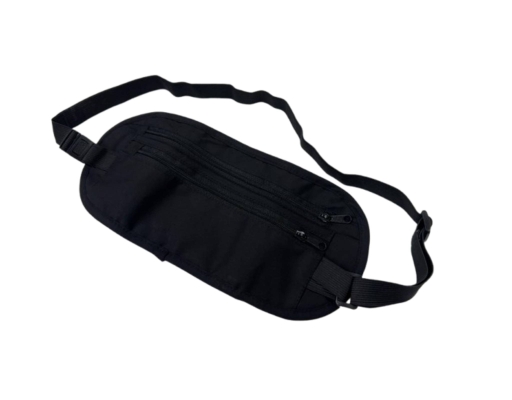 Security Waist Pouch Size M (SB002) Black Gallivant image 1