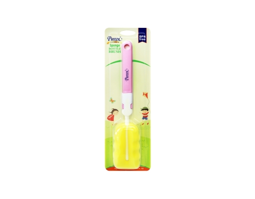 Pureen Nursery Brush Sponge NBY06 - Safe Bottle Cleaning