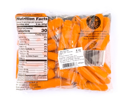 Baby Carrot Peeled Grimmway image 1