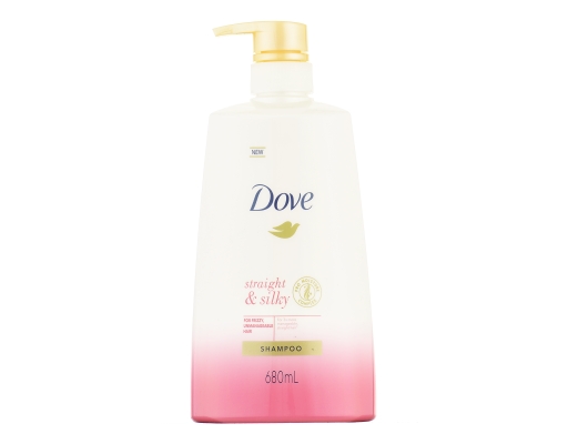 Shampoo Straight & Silky Dove image 0