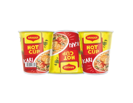 Hot Cup Curry Multipack Maggi image 0