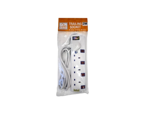Extension Wire White With Neon 4 Gang Living Choice image 0